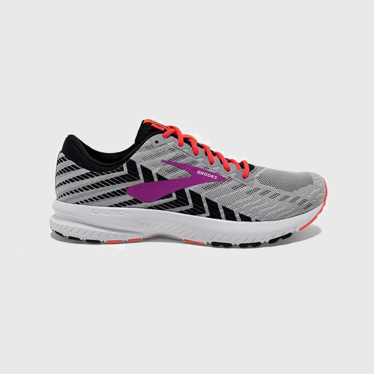 Brooks Launch 6 Hardloopschoenen voor Dames Grijs (XVRIT-0268)